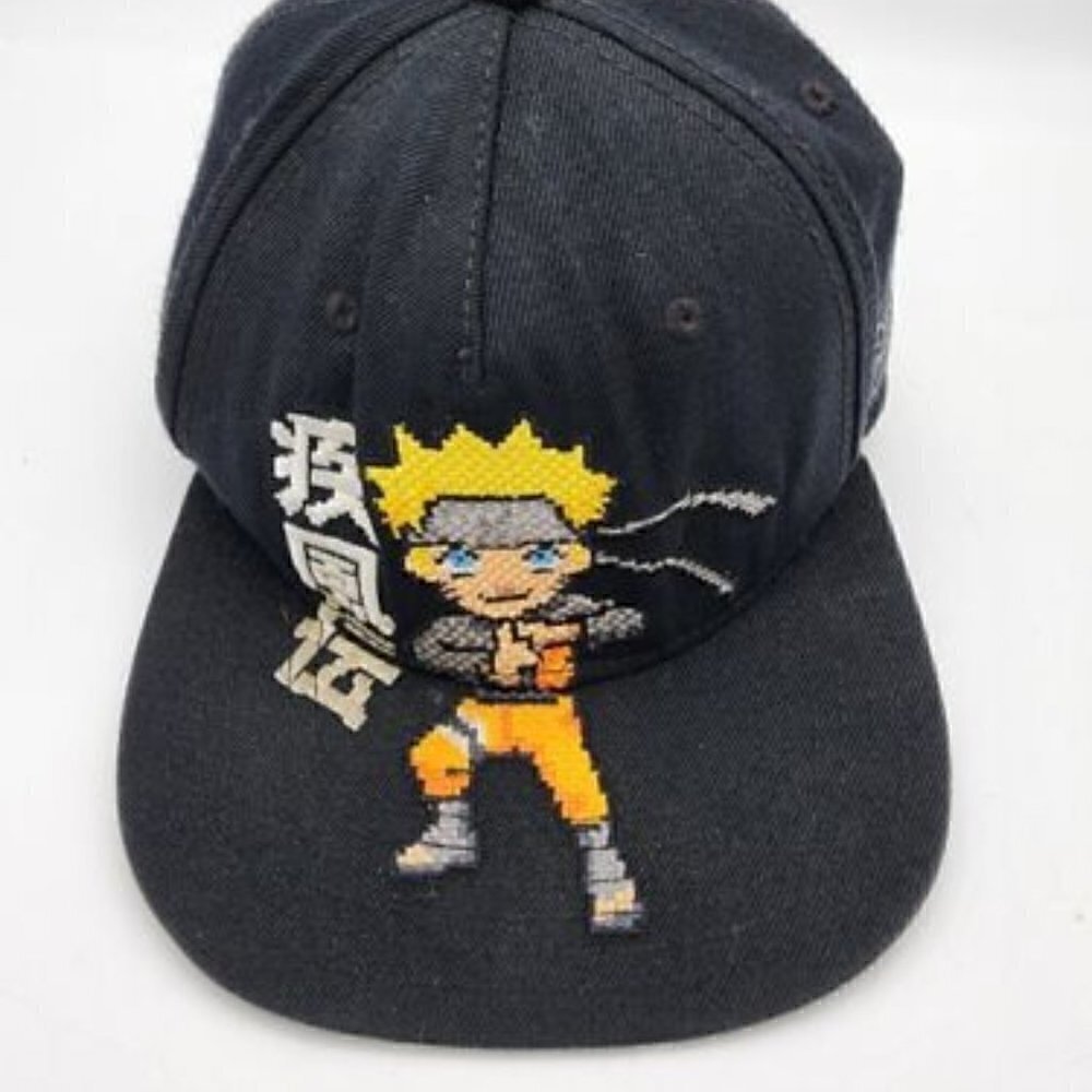 naruto Shippuden Snapback Hat Anime 2000s Manga Rare